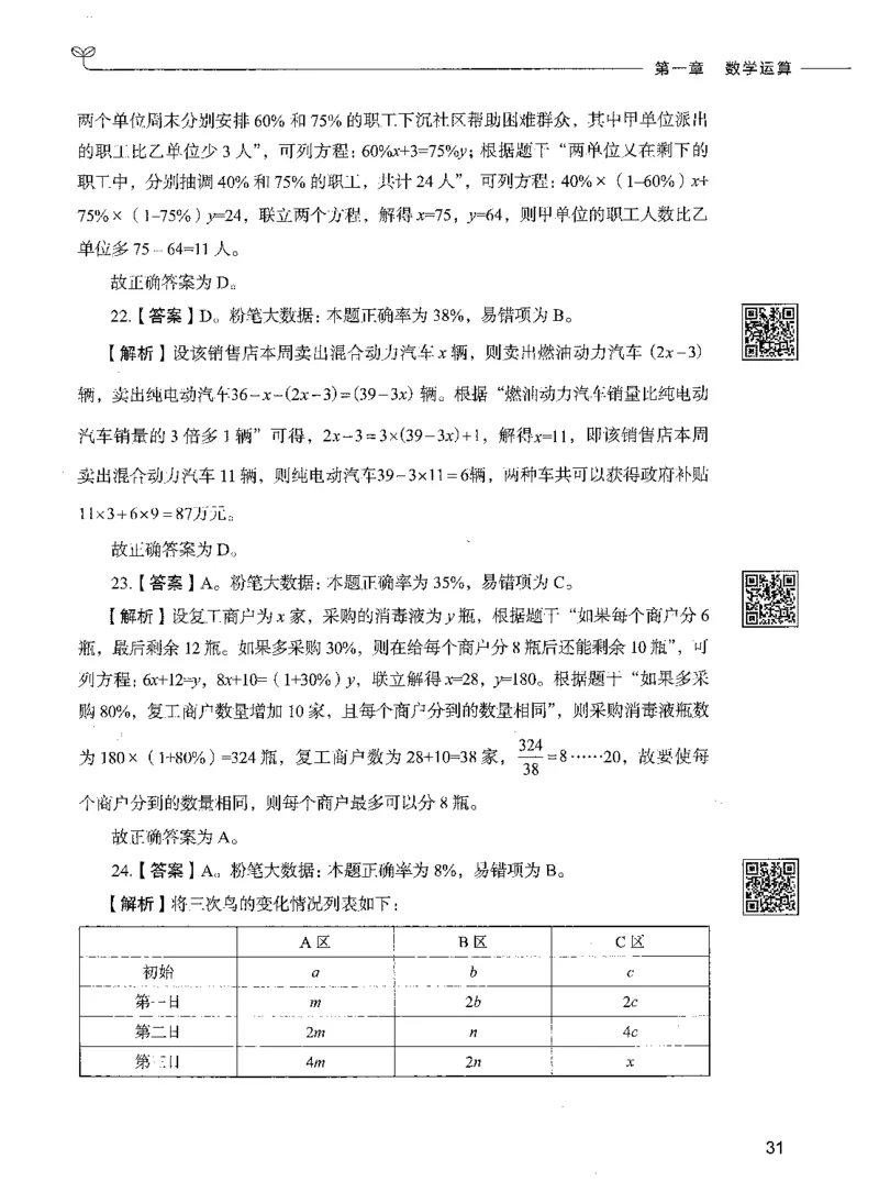 08数量关系（答案）_26吉林考备考资料包_11省考刷题包_04决战行测5000题_行测5000题2021年7月版次