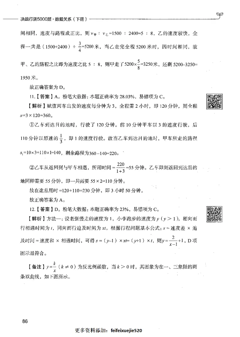 08数量关系（答案）_26吉林考备考资料包_11省考刷题包_04决战行测5000题_行测5000题2021年7月版次