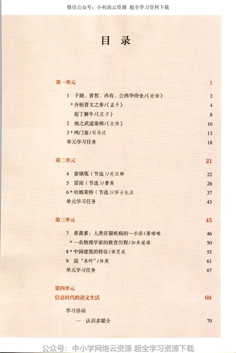 2019新改版高中语文必修下册_4-教培资料-26年最新资料-同步更新_科一科二电子资料合集中小幼（笔记真题知识点汇总等）文件多，按需保存_各机构笔记合集（中小幼）推荐