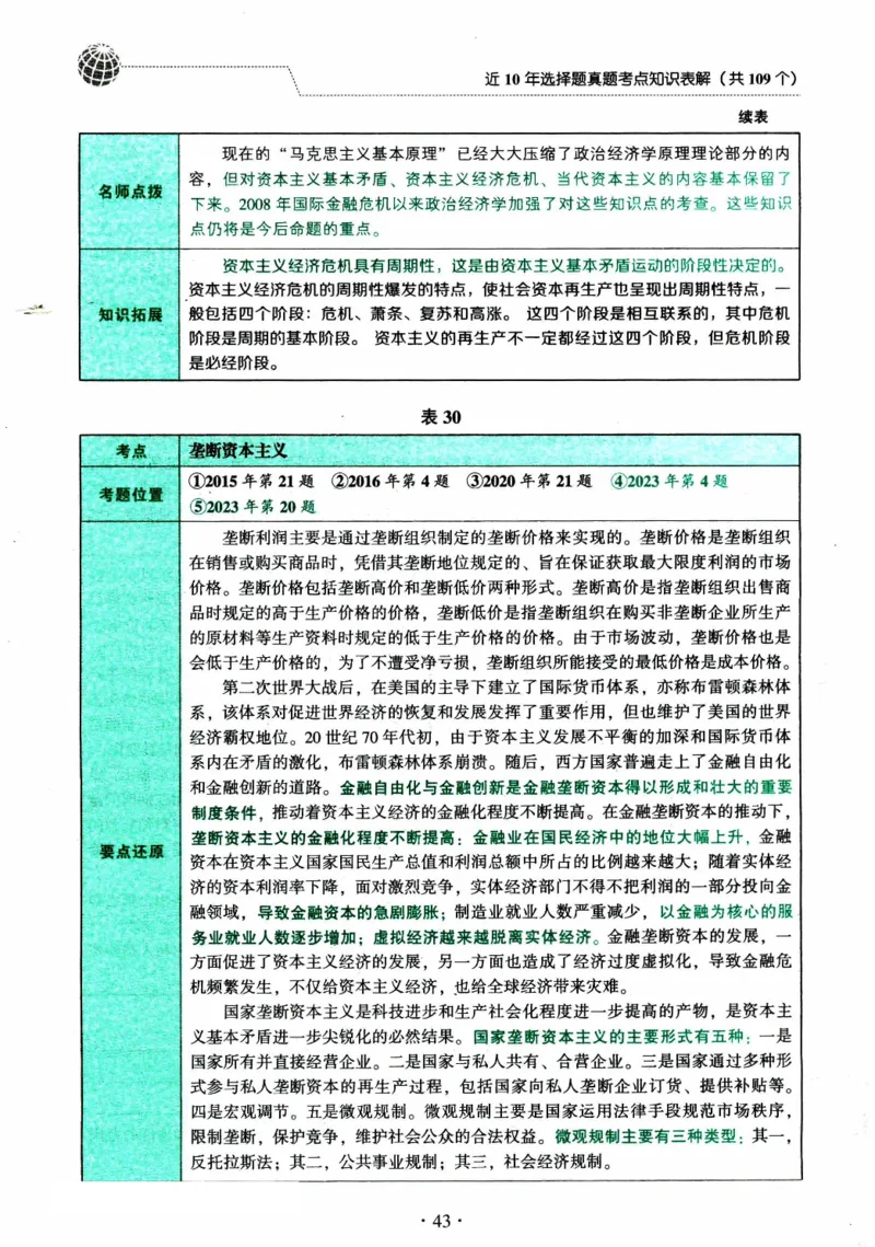 2024考研政治肖秀荣讲真题考点知识表_2026考公资料_（49）政治理论合集_政治理论合集_2025考研政治pdf（笔记）_肖秀荣考研政治_24肖秀荣_2024肖秀荣《讲真题》