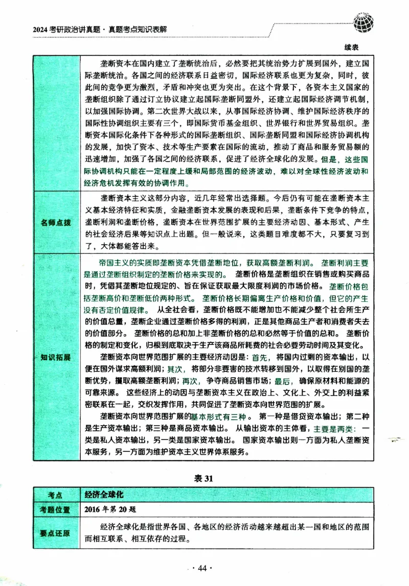 2024考研政治肖秀荣讲真题考点知识表_2026考公资料_（49）政治理论合集_政治理论合集_2025考研政治pdf（笔记）_肖秀荣考研政治_24肖秀荣_2024肖秀荣《讲真题》