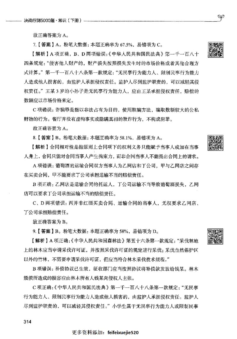 02常识（答案）2023年5月版_26吉林考备考资料包_11省考刷题包_04决战行测5000题_行测5000题2023年5月版次