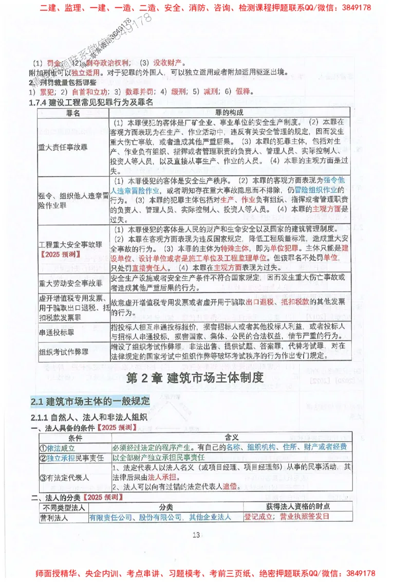 2025年一建法规-升级版学霸笔记背诵+默写_2026年一级建造师_2026年一建法规_2025年一建法规SVIP_01-精华文档✿电子教材✿历年真题_74-法规《升级版学霸笔记》SMR推荐