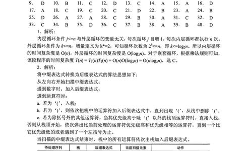 2014年计算机408统考真题解析_408计算机统考历年真题_2009-2025计算机408真题解析