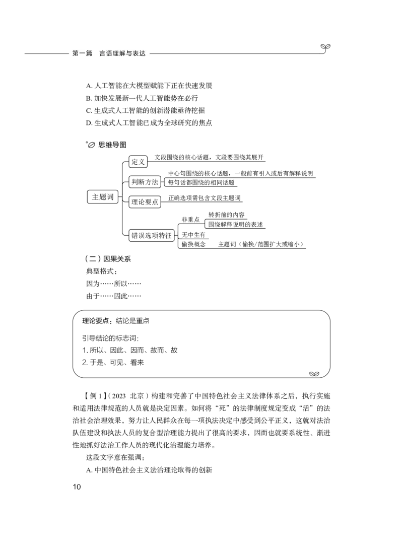 2024.03.18+方法精讲-言语1+明蕾（全部讲义+本节课笔记）（笔试系统班图书大礼包：2025国考2期）_2026考公资料_（10）粉笔_2025粉笔国考省考980（课＋笔记）_粉笔980（25多省）_3.名师理论录播课