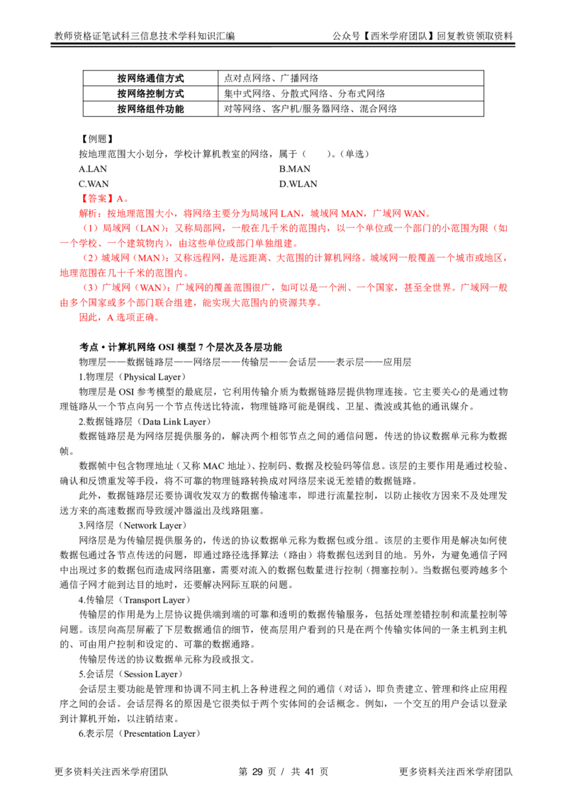 信息技术-知识点汇编_教资_25下资料合集二_25下最新科三知识点汇编+思维导图-高中_05.信息技术_03.思维导图+知识汇编