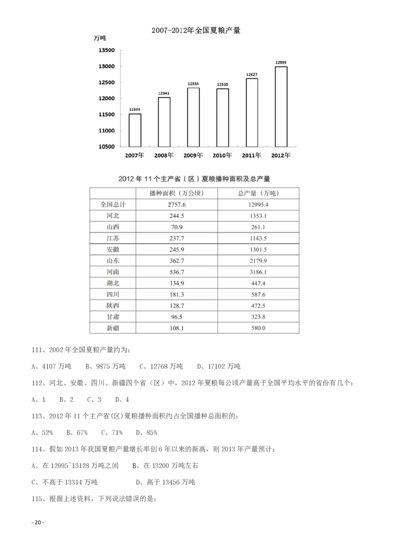 2012年915公务员联考《行测》（新疆、福建、重庆、河南）_26河南省考备考资料包_01河南公务员考试真题07-25_河南公务员考试真题&mdash;&mdash;行测09-25pdf版_题目