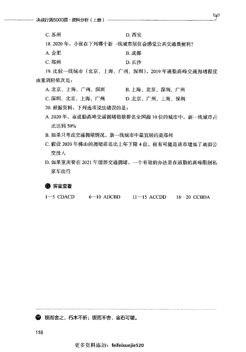 09资料分析（题本）2023年5月版_26吉林考备考资料包_11省考刷题包_04决战行测5000题_行测5000题2023年5月版次
