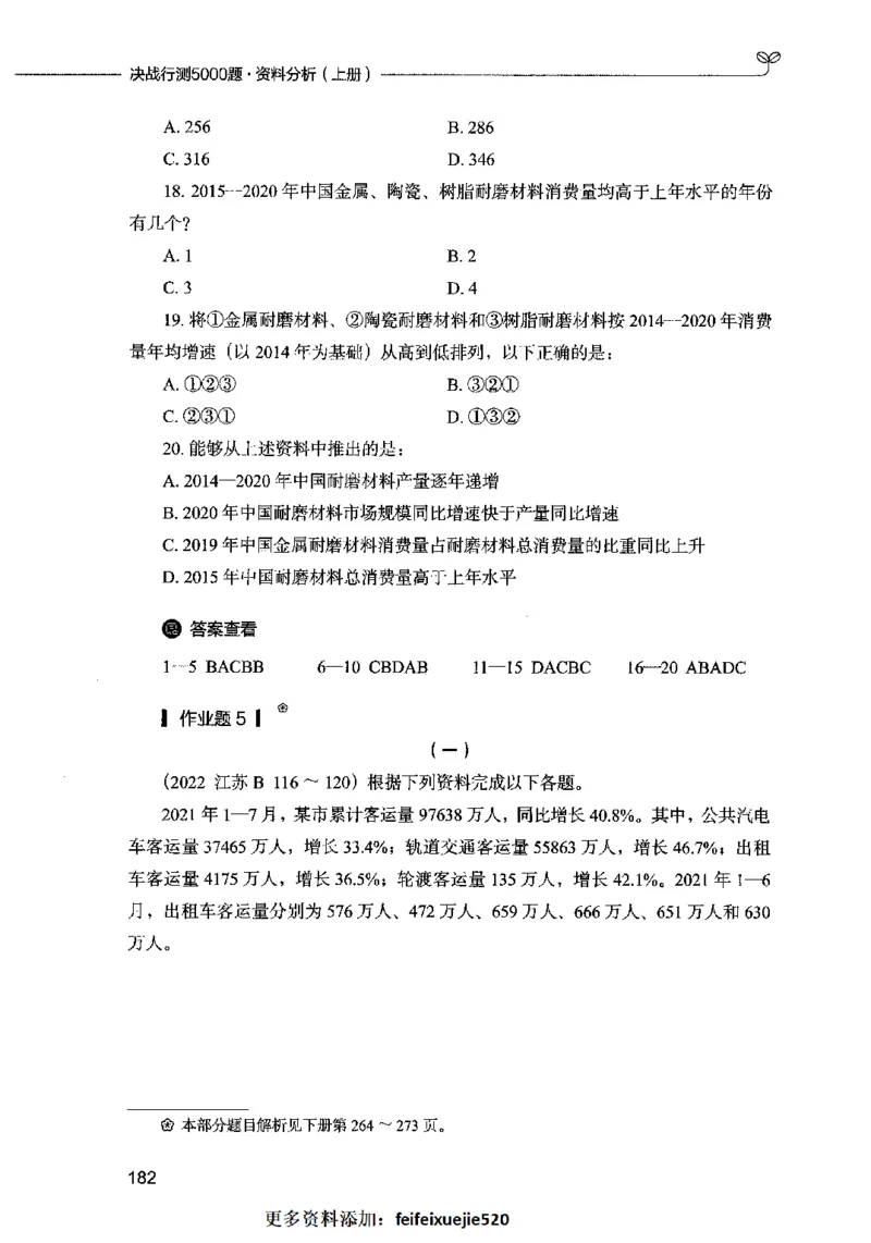 09资料分析（题本）2023年5月版_26吉林考备考资料包_11省考刷题包_04决战行测5000题_行测5000题2023年5月版次