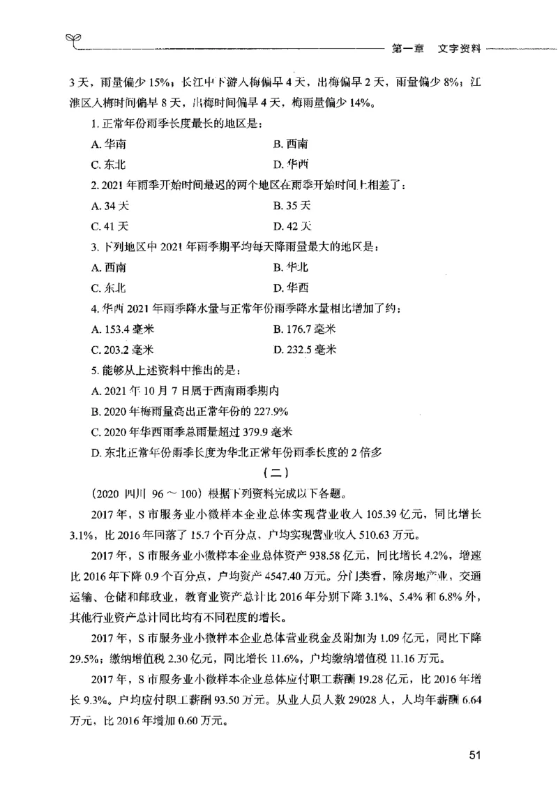 09资料分析（题本）2023年5月版_26吉林考备考资料包_11省考刷题包_04决战行测5000题_行测5000题2023年5月版次