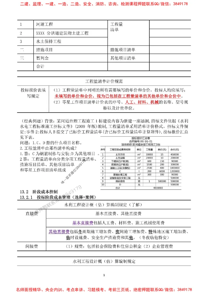 2025年一建水利集训白皮书80%以上考点覆盖，重点推荐_2026年一级建造师_2026年一建水利_2025年一建水利SVIP_05-考前密训✿央企特训✿机构普押