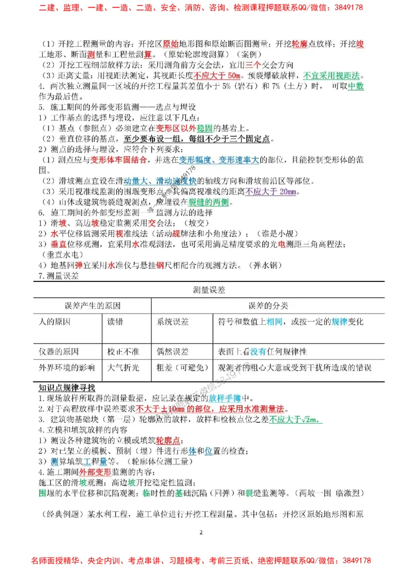 2025年一建水利集训白皮书80%以上考点覆盖，重点推荐_2026年一级建造师_2026年一建水利_2025年一建水利SVIP_05-考前密训✿央企特训✿机构普押