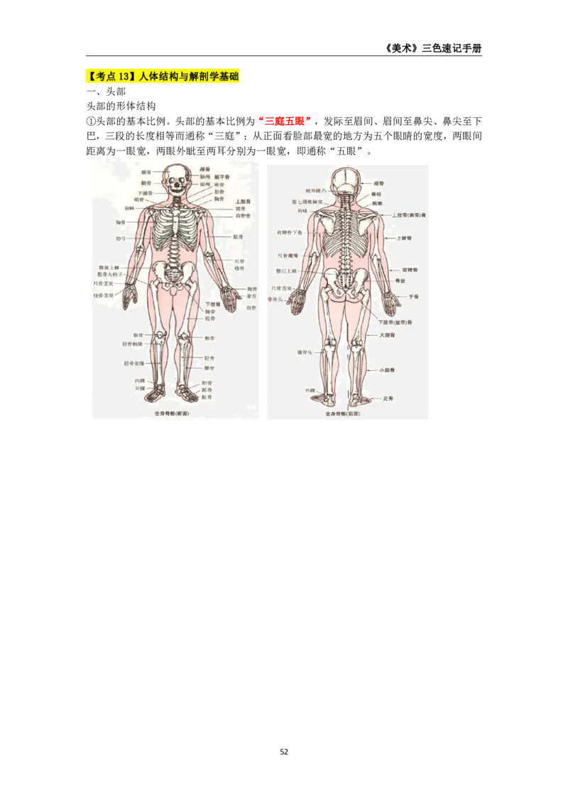 教师资格《（高中）美术》三色速记手册_教资_33教资笔试历年真题汇总（科一+科二+科三）_科三真题_02高中科三各科电子资料包合集_美术（资料文档）_高中美术
