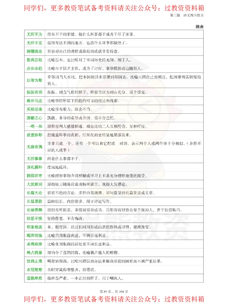 高中语文-易混重点_教资_初高中2026教资_26上资料（持续更新）_高中科三_高中科目三资料包合集②_高中语文