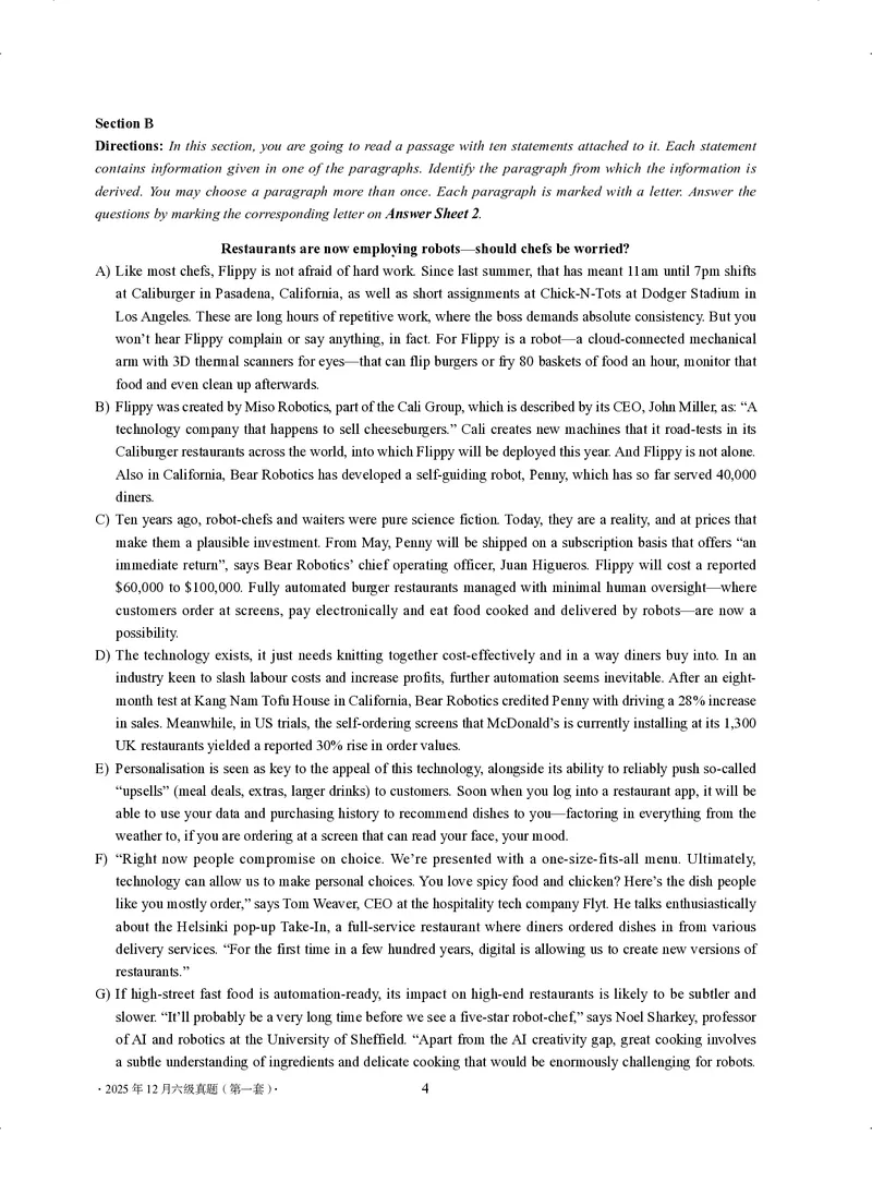 2025年12月六级真题-第一套_六级真题及答案（2015.6-2025.12）_32025年12月六级真题+解析+听力（最新）_12025年12月英语六级真题试卷（三套全）