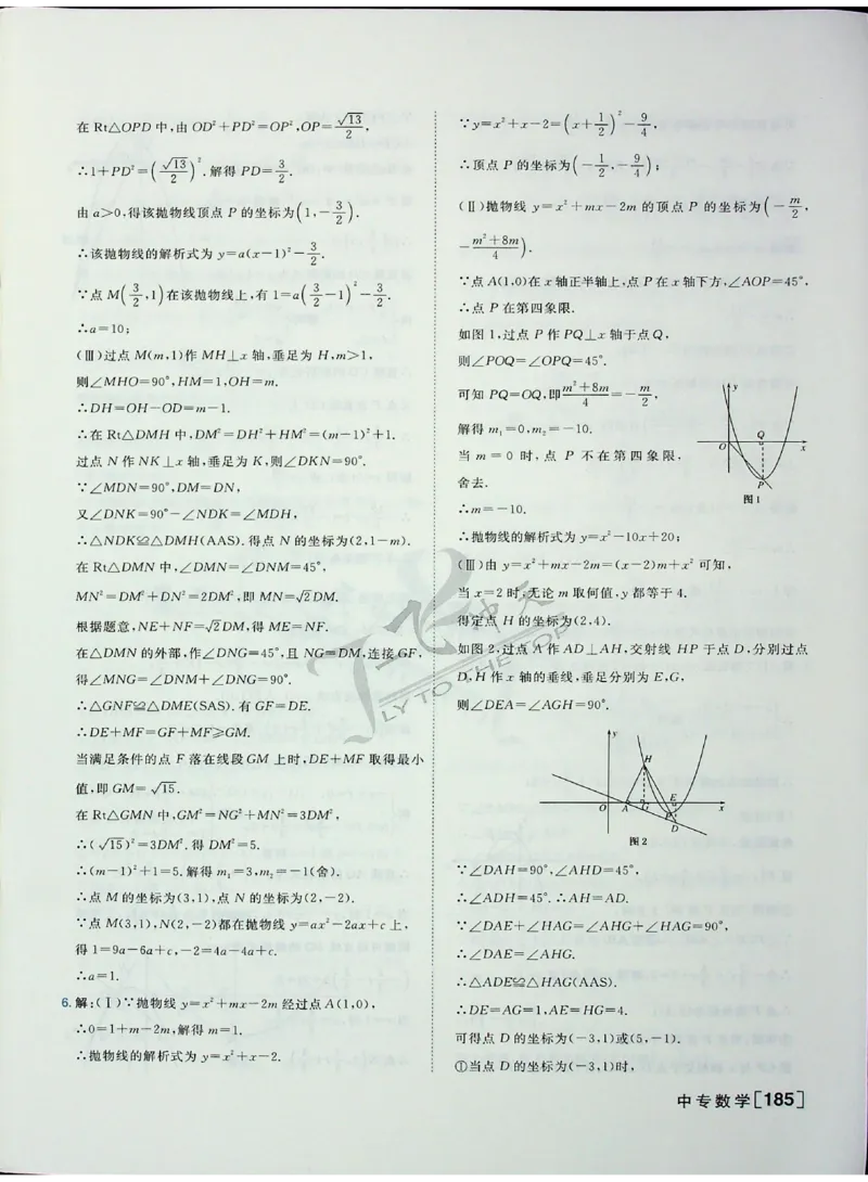 2025《一飞冲天-中考专项》数学答案_《一飞冲天-中考专项》2026版_一飞冲天-中考专项（2025版）