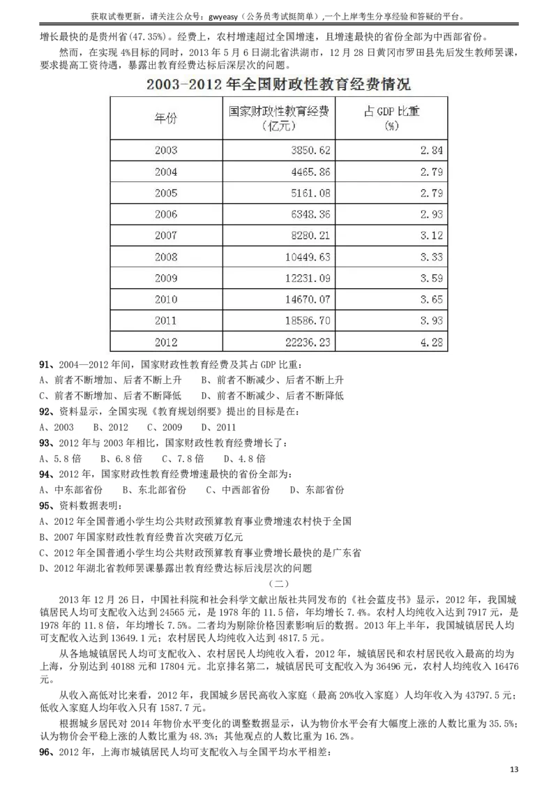 2014年吉林公务员考试《行测》甲卷_26吉林考备考资料包_01吉林公务员考试真题行测申论07-25_吉林公务员考试真题&mdash;&mdash;行测07-25_题目