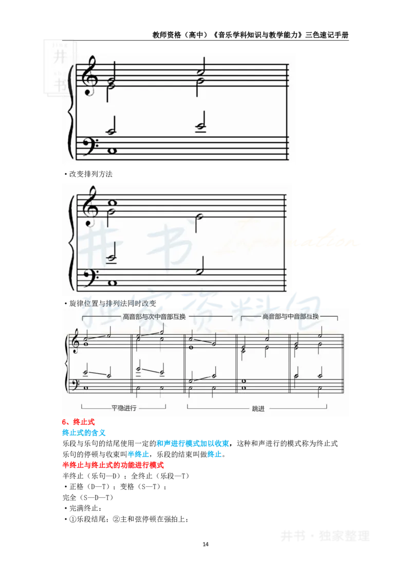 高中音乐王炸秘籍2_教资_初高中2026教资_25下教师资格证_科三高中各科资料汇总_井书&middot;独家资料包高中各科资料汇总_井书&middot;独家资料包（高中）音乐