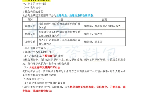 初中道法王炸秘籍8_教资_初高中2026教资_25下教师资格证_科三初中各科资料汇总_初中道法王炸秘籍