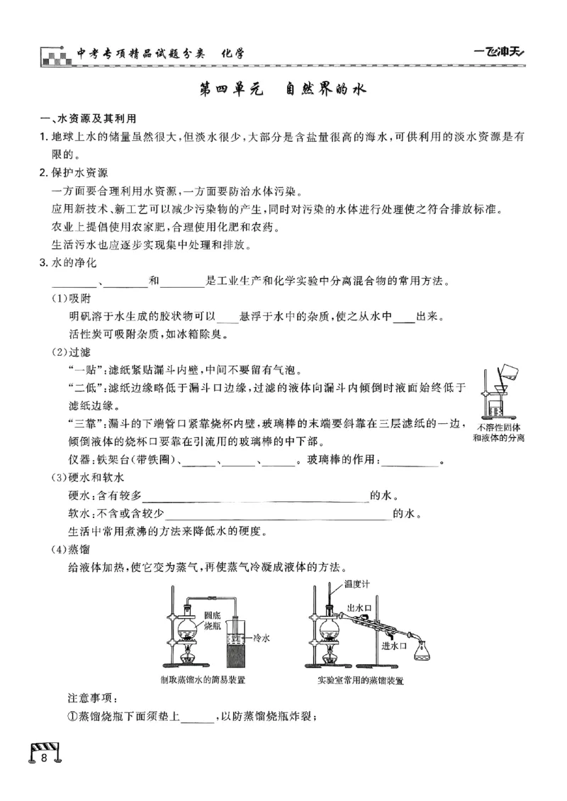 一飞冲天-中考专项精品试题分类-化学知识梳理_《一飞冲天-中考专项》2026版_一飞冲天-中考专项（2026版）