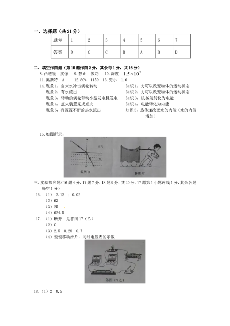 2012年重庆中考物理试题(含答案)_中考真题_4.物理中考真题2015-2024年_地区卷_重庆中考物理08-22