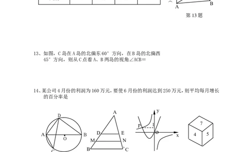 2011年江苏扬州市中考数学试卷及答案_中考真题_2.数学中考真题2015-2024年_地区卷_江苏省_扬州中考数学08-22