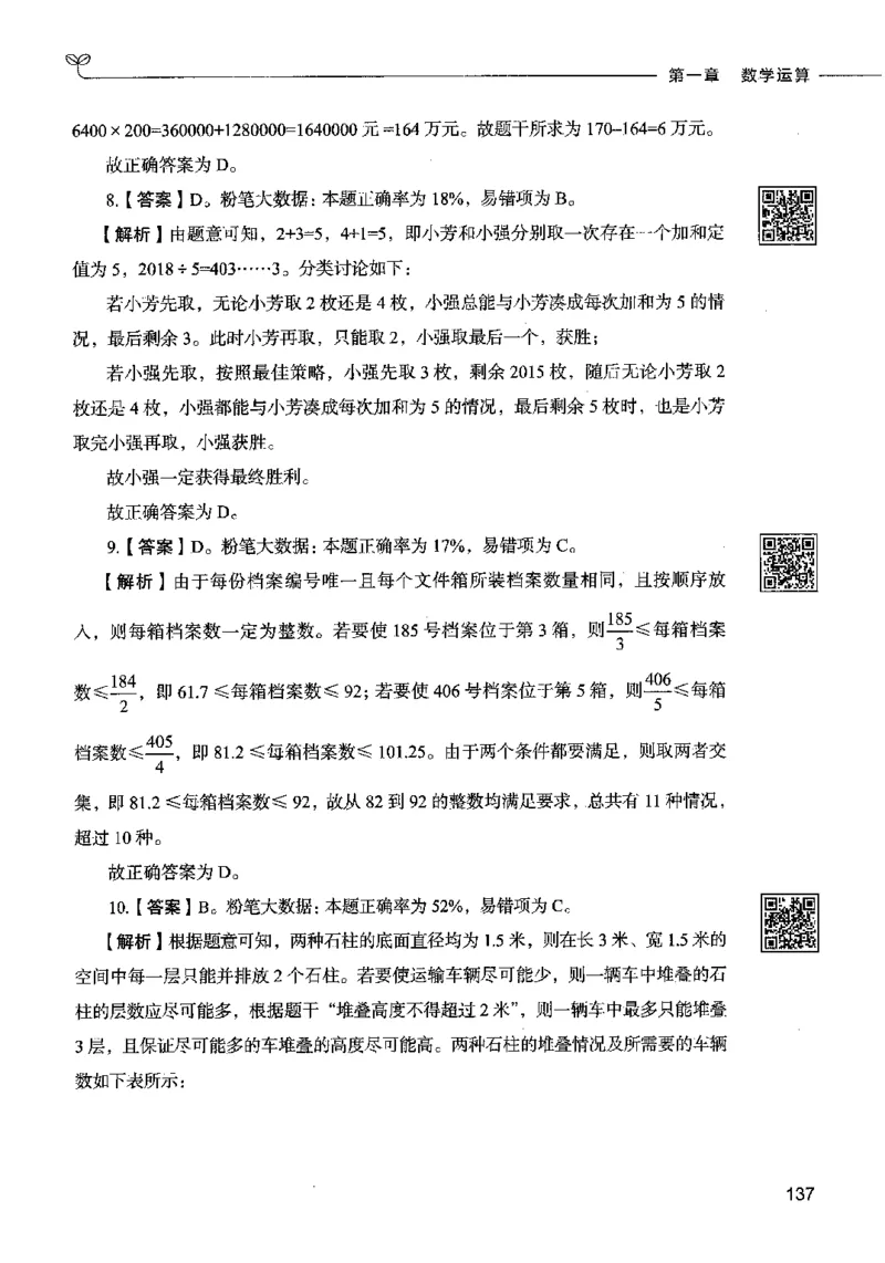 08数量关系（答案）2023年5月版_26吉林考备考资料包_11省考刷题包_04决战行测5000题_行测5000题2023年5月版次