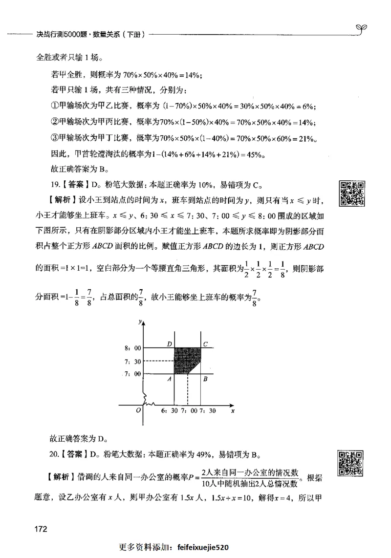 08数量关系（答案）2023年5月版_26吉林考备考资料包_11省考刷题包_04决战行测5000题_行测5000题2023年5月版次