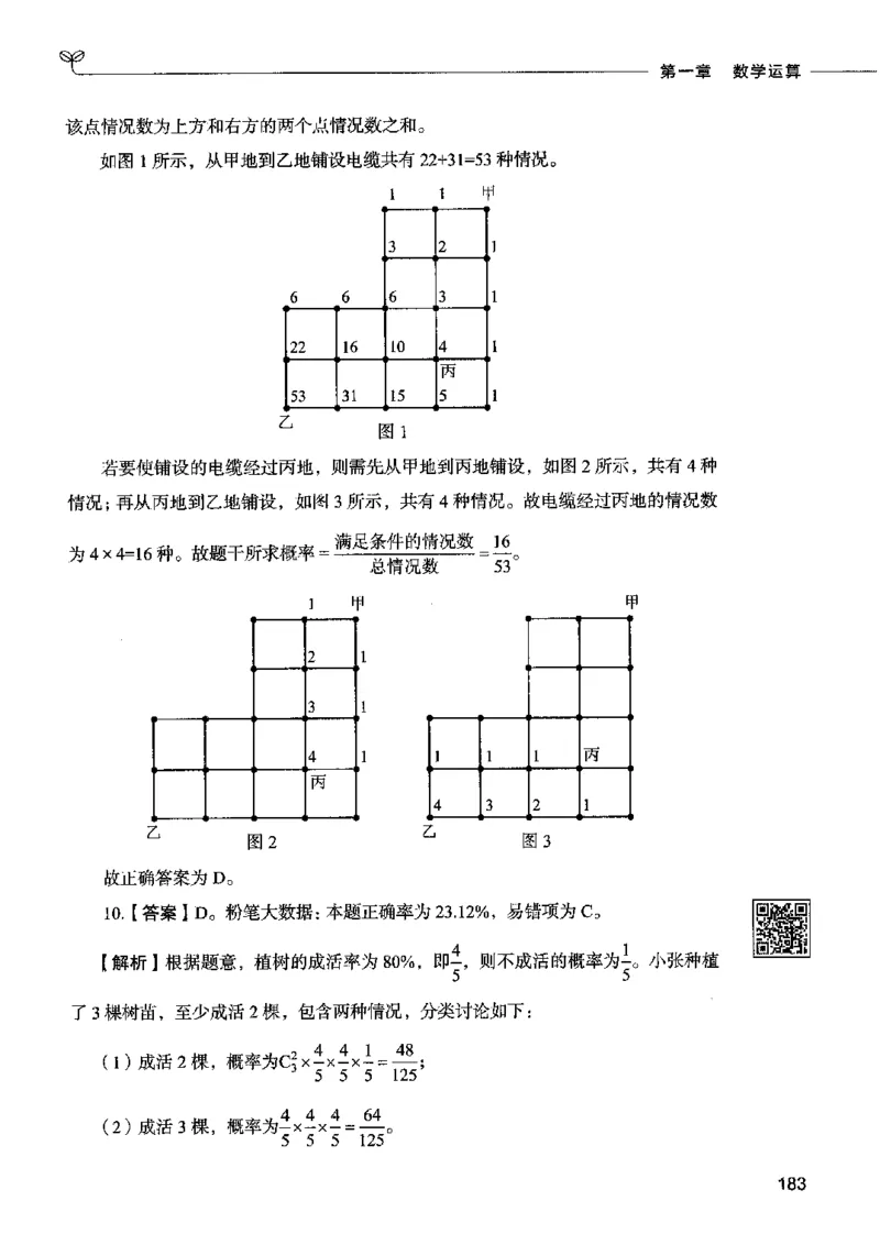 08数量关系（答案）2023年5月版_26吉林考备考资料包_11省考刷题包_04决战行测5000题_行测5000题2023年5月版次