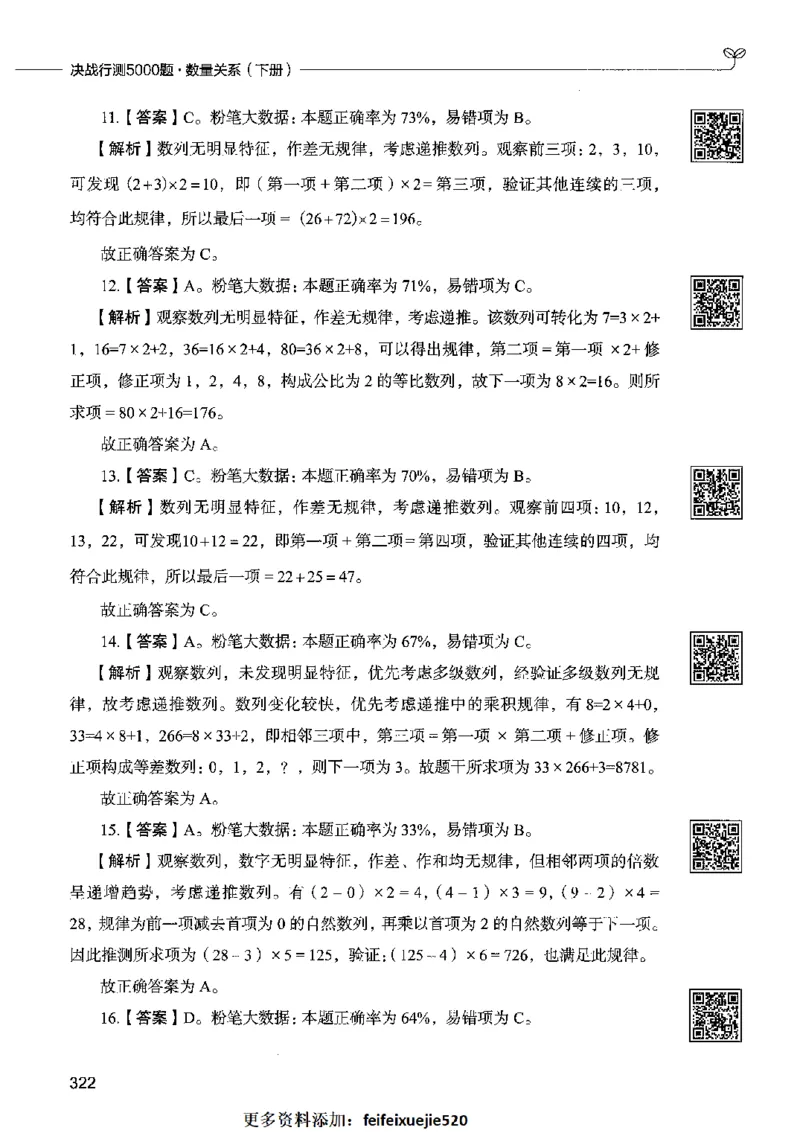 08数量关系（答案）2023年5月版_26吉林考备考资料包_11省考刷题包_04决战行测5000题_行测5000题2023年5月版次