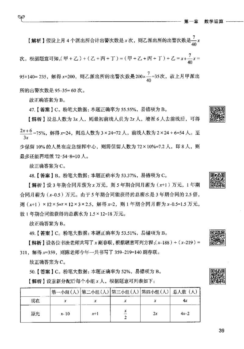 08数量关系（答案）2023年5月版_26吉林考备考资料包_11省考刷题包_04决战行测5000题_行测5000题2023年5月版次