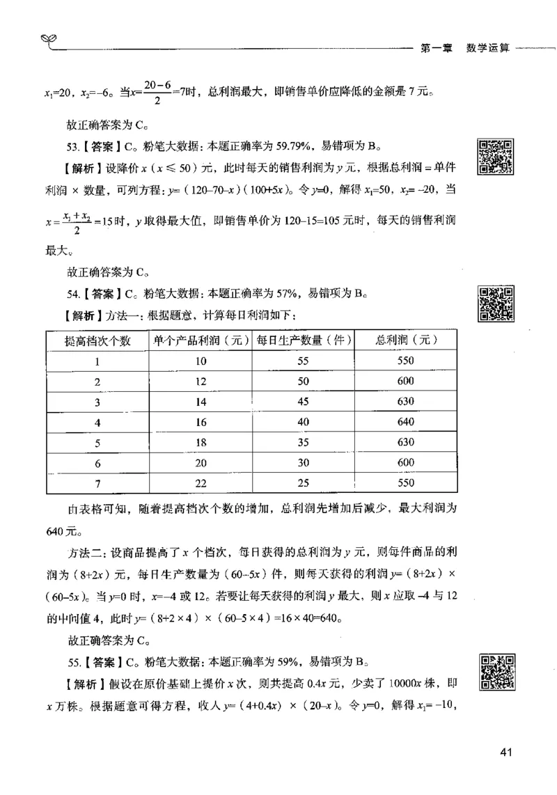 08数量关系（答案）2023年5月版_26吉林考备考资料包_11省考刷题包_04决战行测5000题_行测5000题2023年5月版次