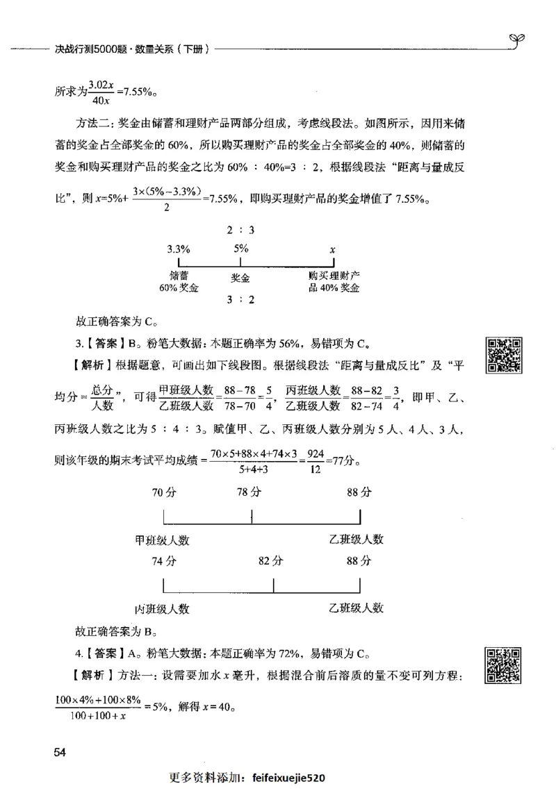 08数量关系（答案）2023年5月版_26吉林考备考资料包_11省考刷题包_04决战行测5000题_行测5000题2023年5月版次