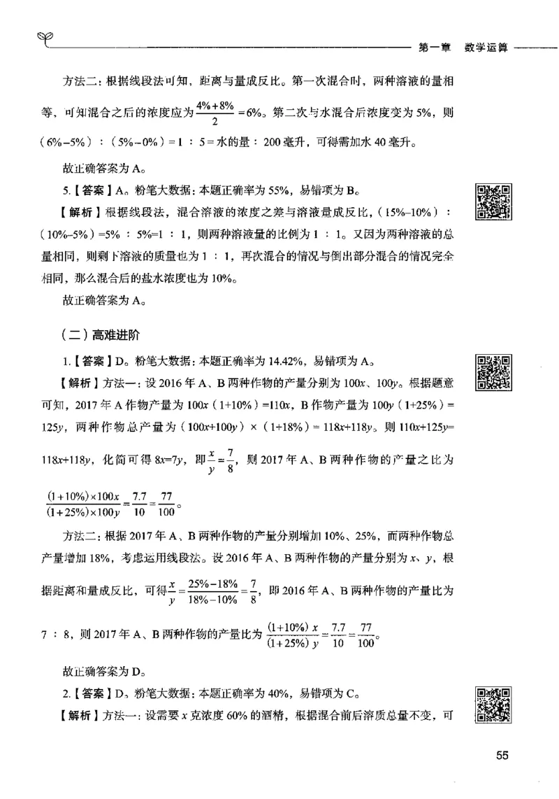 08数量关系（答案）2023年5月版_26吉林考备考资料包_11省考刷题包_04决战行测5000题_行测5000题2023年5月版次