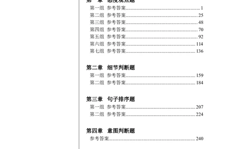 2020小麦片段阅读1000题-答案_26吉林考备考资料包_11省考刷题包_09行测6000题