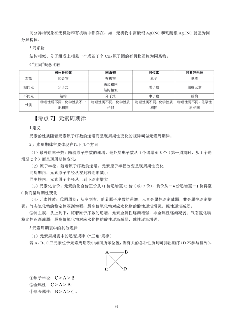 初高中化学高频考点_教资_2026上半年中学教资笔试（更新中）_03教资笔试高频考点清单（科一+科二+科三）_教资笔试科三高频考点