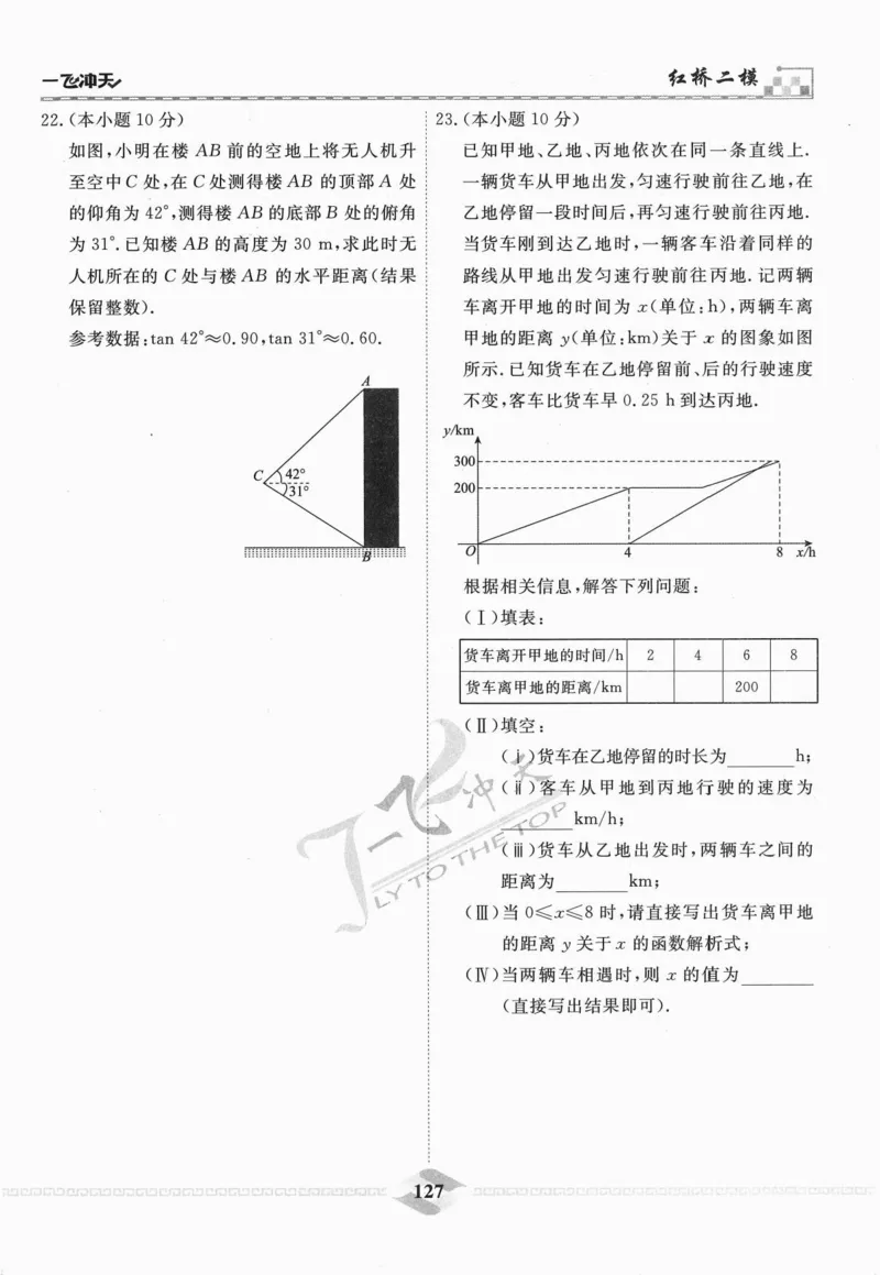 一飞冲天-中考模拟试题汇编-数学_《一飞冲天-中考专项》2026版_一飞冲天-中考模拟试题汇编（2024版）