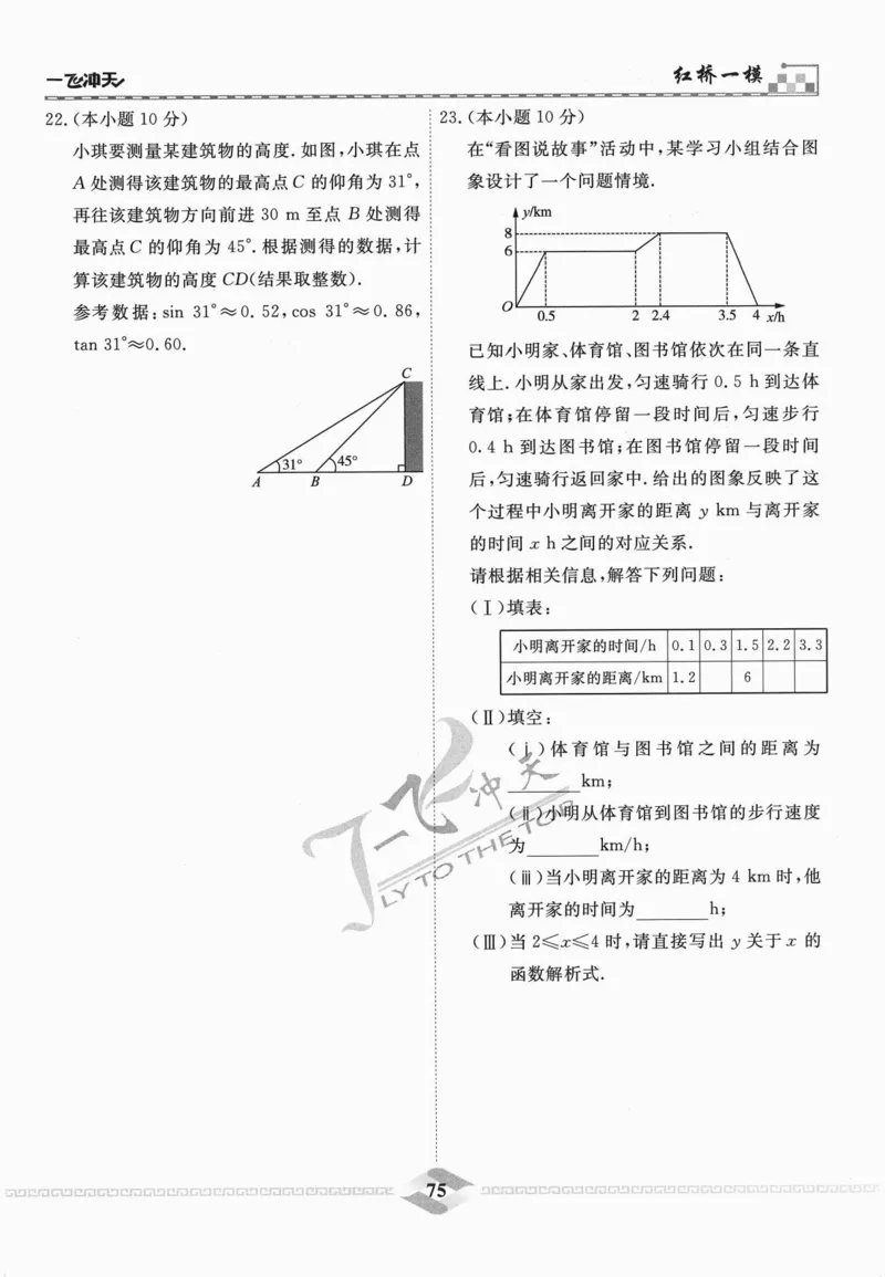 一飞冲天-中考模拟试题汇编-数学_《一飞冲天-中考专项》2026版_一飞冲天-中考模拟试题汇编（2024版）