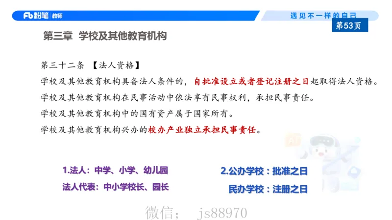 理论精讲5-法律法规1&mdash;李思楠(1)_教资_F家2026上教资笔试系统班_26上FB幼儿教资笔试（更新中）_0126上-综合素质（更新中）_1.理论精讲_讲义