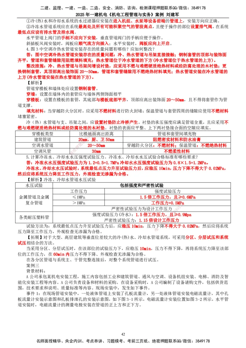 2025年一建机电-案例_2026年一级建造师_2026年一建机电_2025年一建机电SVIP_04-冲刺串讲✿考点强化✿小灶集训_34-机电《案例专项班》刘建军TG_讲义