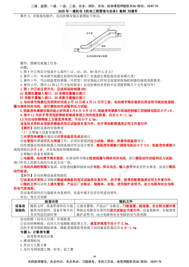 2025年一建机电-案例_2026年一级建造师_2026年一建机电_2025年一建机电SVIP_04-冲刺串讲✿考点强化✿小灶集训_34-机电《案例专项班》刘建军TG_讲义