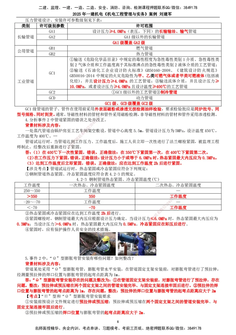 2025年一建机电-案例_2026年一级建造师_2026年一建机电_2025年一建机电SVIP_04-冲刺串讲✿考点强化✿小灶集训_34-机电《案例专项班》刘建军TG_讲义