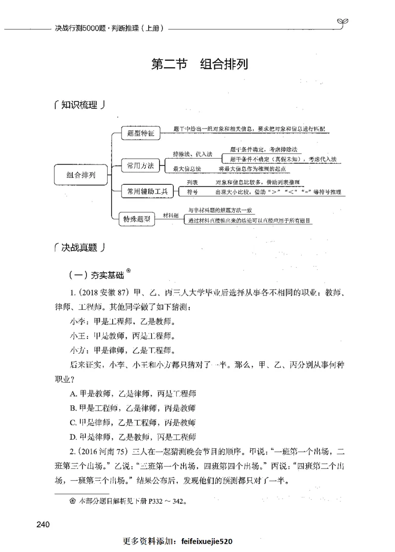 05判断推理（题本）_26吉林考备考资料包_11省考刷题包_04决战行测5000题_行测5000题2021年7月版次