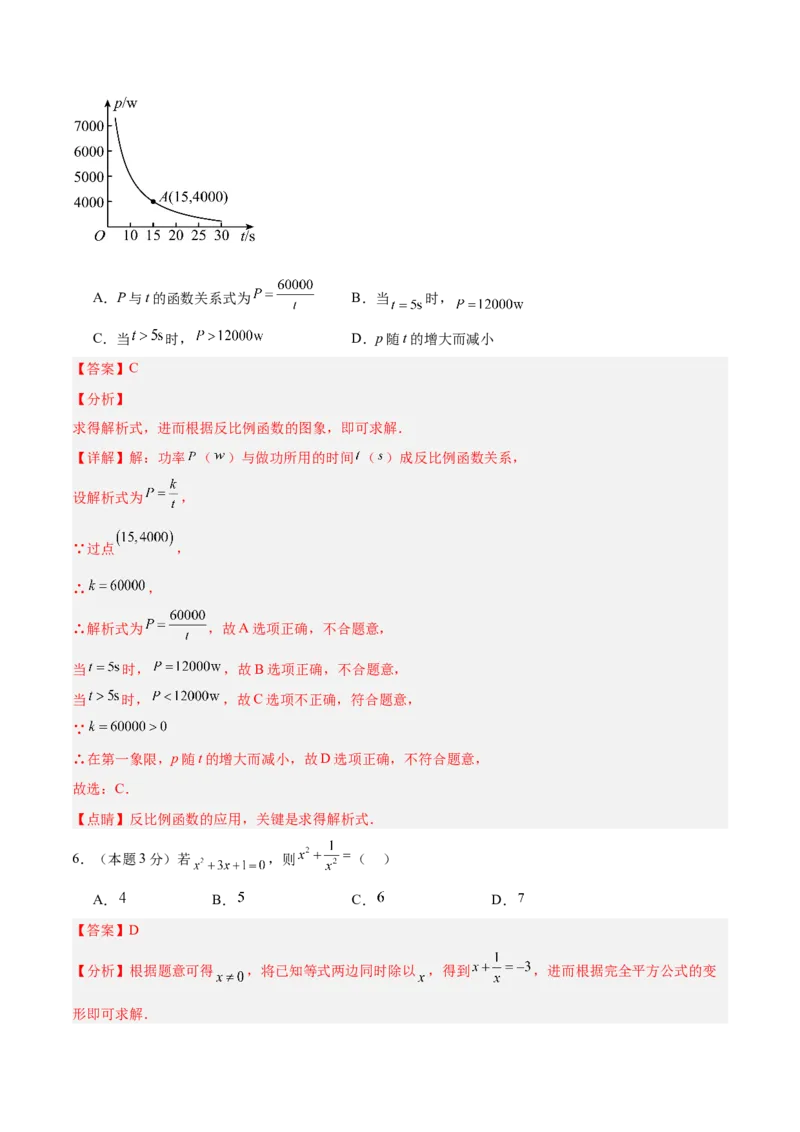数学（全解全析）_2数学总复习_赠送：2024中考模拟题数学_三模（42套）_数学（湖北武汉卷）