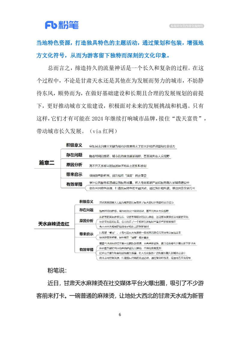 2024.3.19天水麻辣烫走红（标注版）公众号：上岸的资料_2026考公资料_（10）粉笔_2025粉笔国考省考980（课＋笔记）_粉笔980（25多省）_1、粉笔时政_2、F晨读时政_2024年_2024年03月