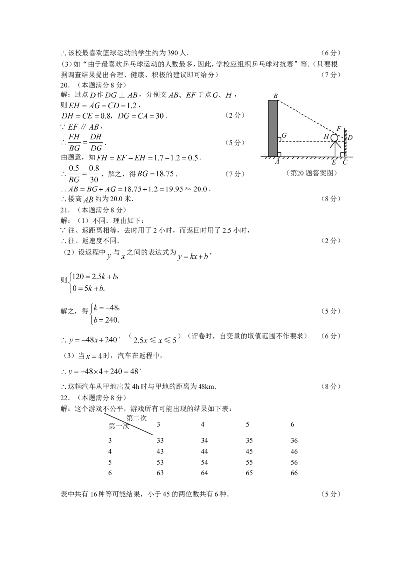 2009年陕西省中考数学试题及答案_中考真题_2.数学中考真题2015-2024年_地区卷_陕西数学08-22（陕西省统一试卷）