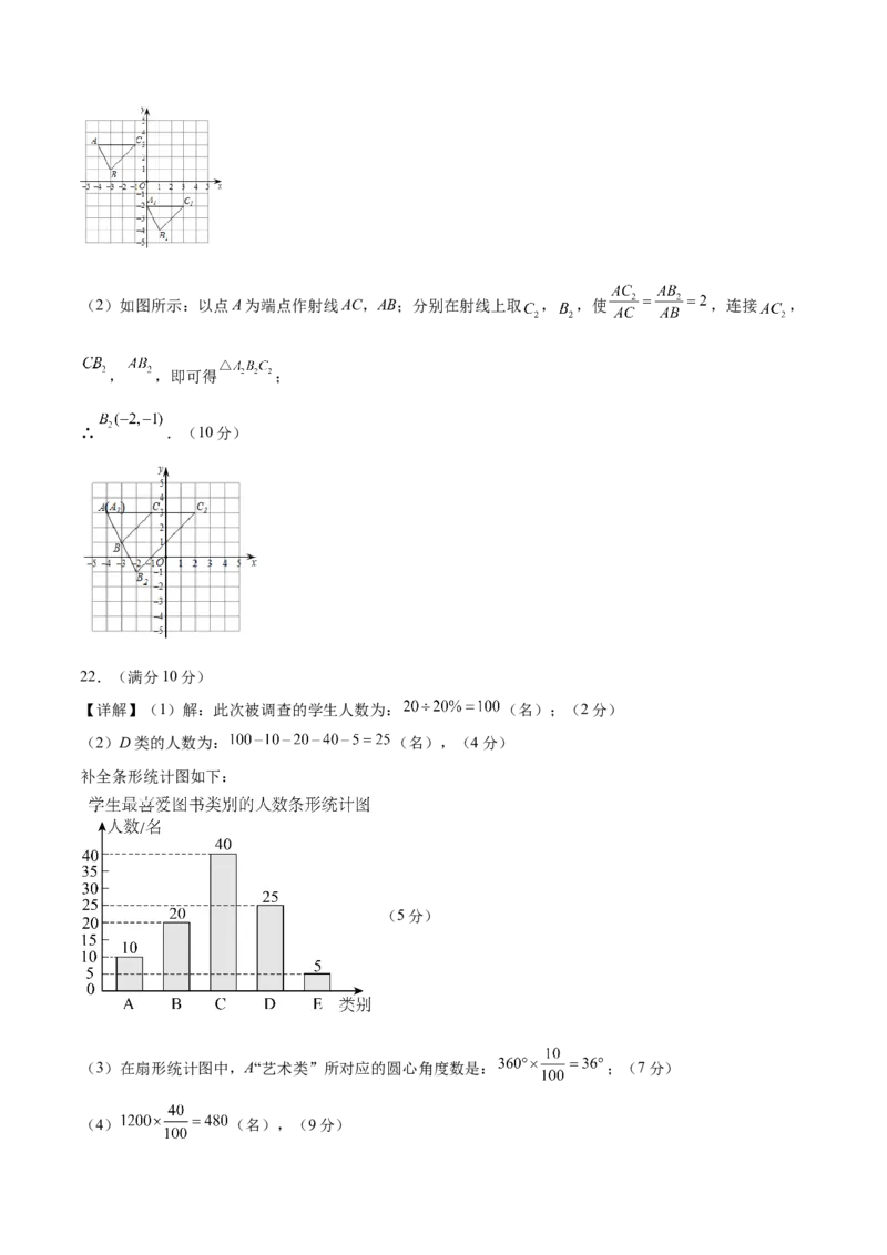 数学（参考答案及评分标准）_2数学总复习_赠送：2024中考模拟题数学_三模（42套）_数学（广西卷）