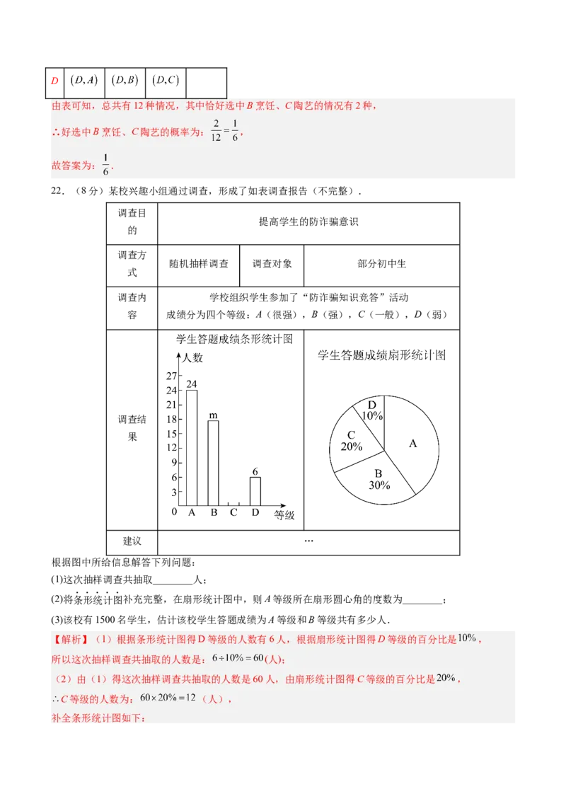 2024年中考押题预测卷（江苏苏州卷）-数学（全解全析）_2数学总复习_赠送：2024中考模拟题数学_押题预测