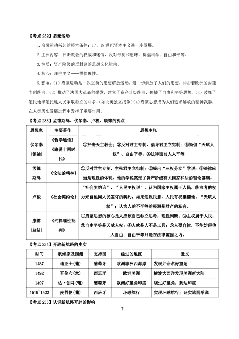 初高中历史高频考点_教资_2026上半年中学教资笔试（更新中）_03教资笔试高频考点清单（科一+科二+科三）_教资笔试科三高频考点