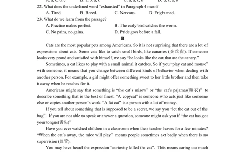 2010年江苏省常州市中考英语试题及答案_中考真题_3.英语中考真题2015-2024年_地区卷_江苏省_江苏常州中考英语08-22